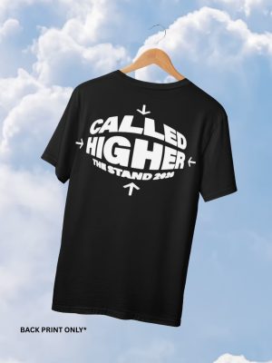 Called Higher Black Tee